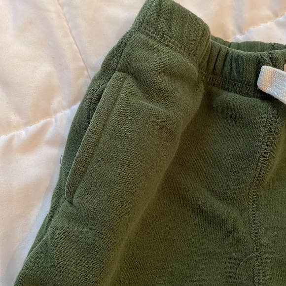 Roots baby and roots kids shorts in green - Picture 4 of 7